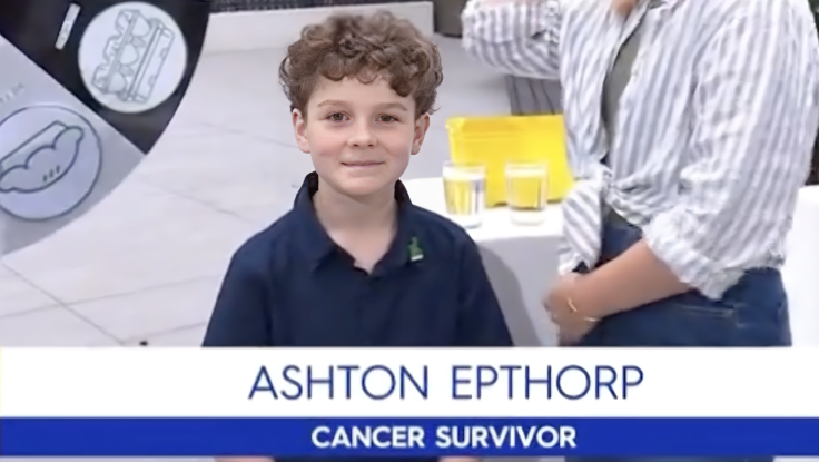 Ashton spreads the word for CEO Dare to Cure – Children’s Cancer Institute